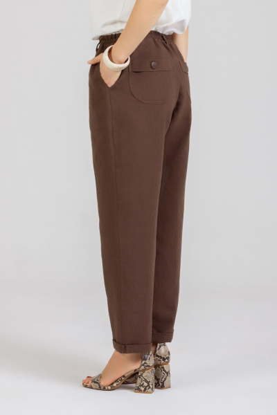 Брюки Mirolia 1155 шоколад - фото 6