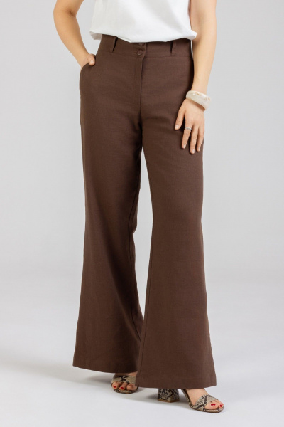 Брюки Mirolia 1257 шоколад - фото 5