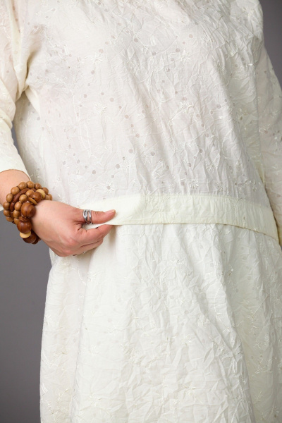 Платье Rosheli 1182 молочный - фото 4