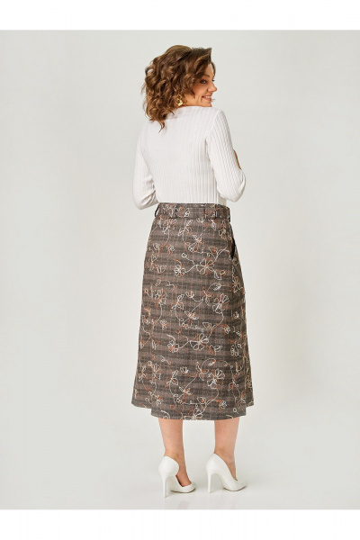 Юбка Zlata 4467 коричневый - фото 2
