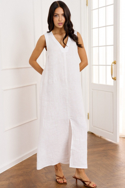 Платье Romgil РТ0180-ЛВ4 белый - фото 2