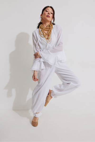 Брюки, туника ElPaiz 1355 белый - фото 3