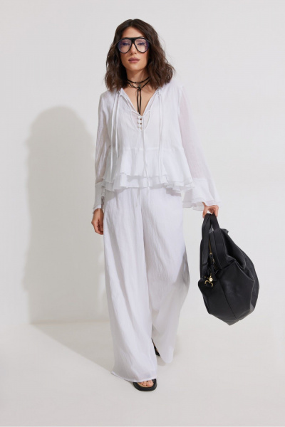 Брюки, туника ElPaiz 1355 белый - фото 1