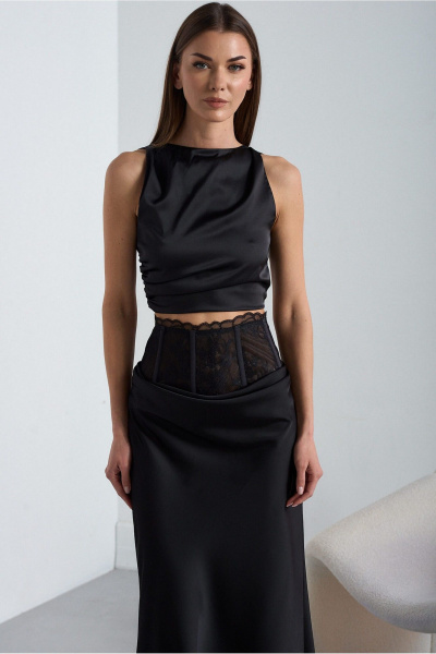 Топ Lady Line 5726 черный - фото 7