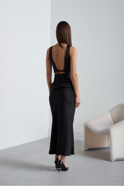 Топ Lady Line 5726 черный - фото 4