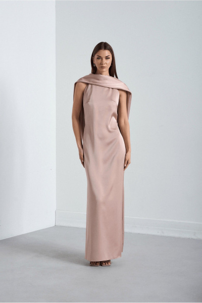 Платье Lady Line 5626 темно-розовый - фото 11