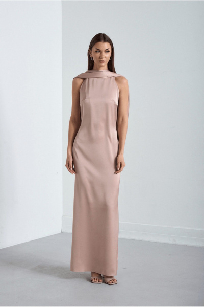 Платье Lady Line 5626 темно-розовый - фото 1