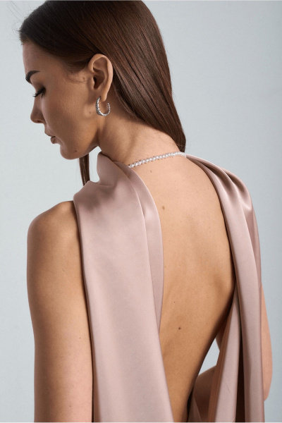 Платье Lady Line 5626 темно-розовый - фото 7