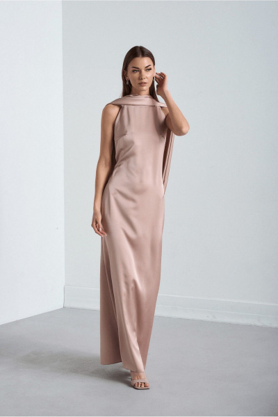 Платье Lady Line 5626 темно-розовый - фото 6