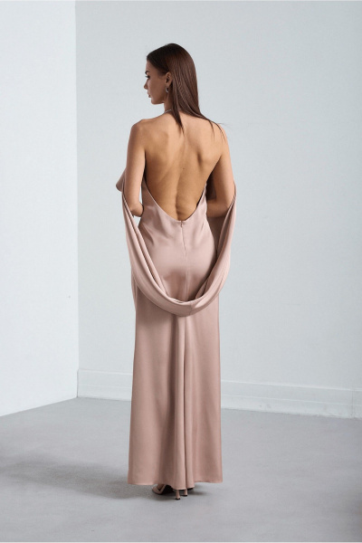 Платье Lady Line 5626 темно-розовый - фото 4