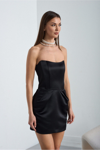 Платье Lady Line 5426 черный - фото 8