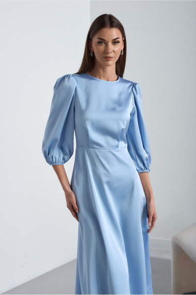 Платье Lady Line 5226 голубой - фото 13