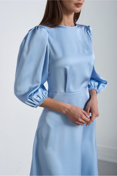 Платье Lady Line 5226 голубой - фото 11