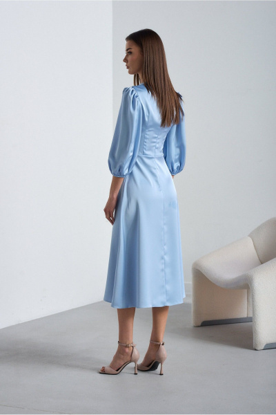 Платье Lady Line 5226 голубой - фото 10