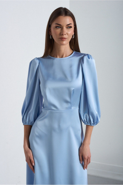 Платье Lady Line 5226 голубой - фото 8