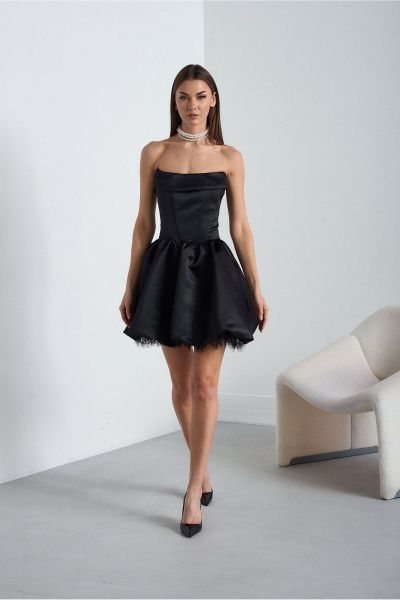 Платье Lady Line 4826 черный - фото 10