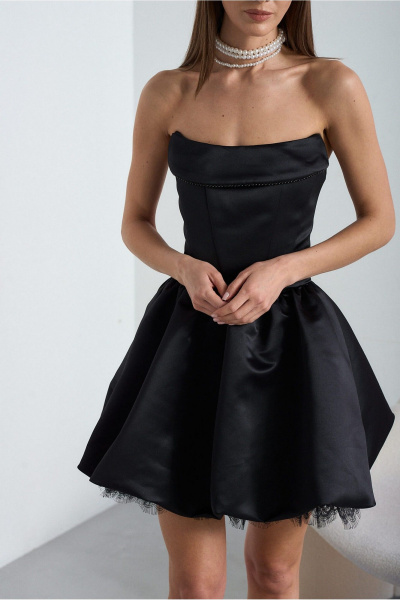 Платье Lady Line 4826 черный - фото 9