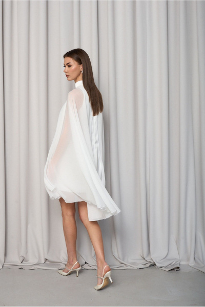 Платье Lady Line 4326 молочный - фото 12