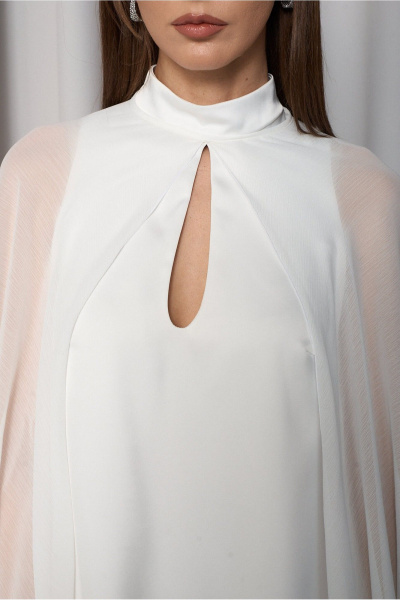 Платье Lady Line 4326 молочный - фото 9