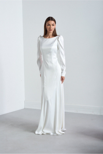 Платье Lady Line 4226 молочный - фото 15