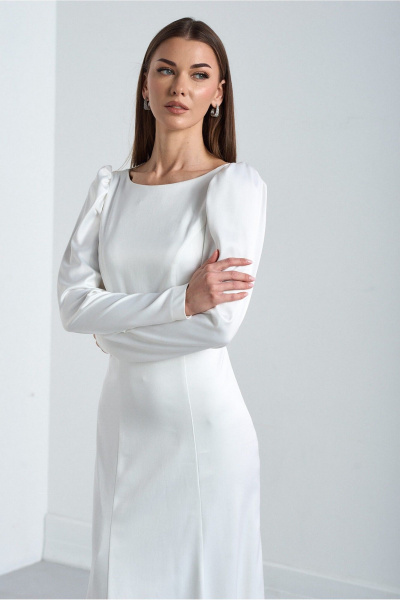 Платье Lady Line 4226 молочный - фото 14