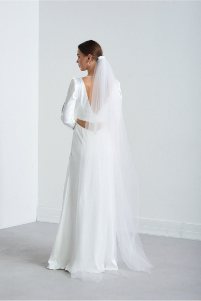 Платье Lady Line 4226 молочный - фото 5