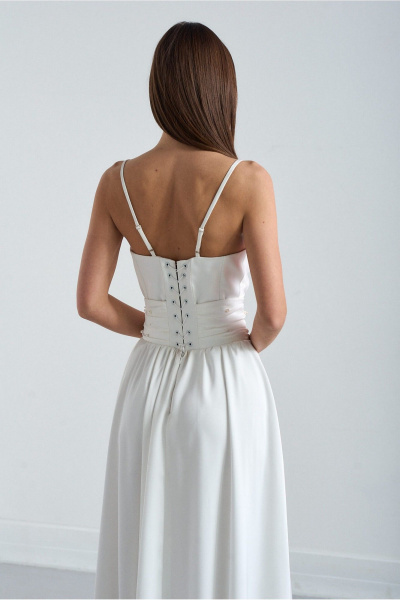 Платье Lady Line 4126 молочный - фото 8