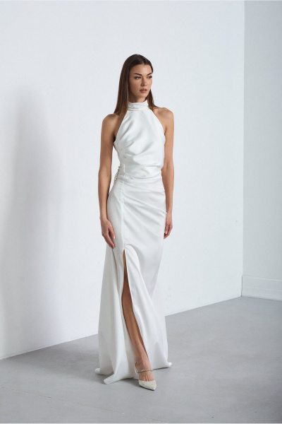 Платье Lady Line 3926 молочный - фото 18