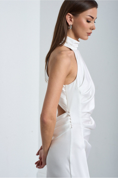 Платье Lady Line 3926 молочный - фото 15