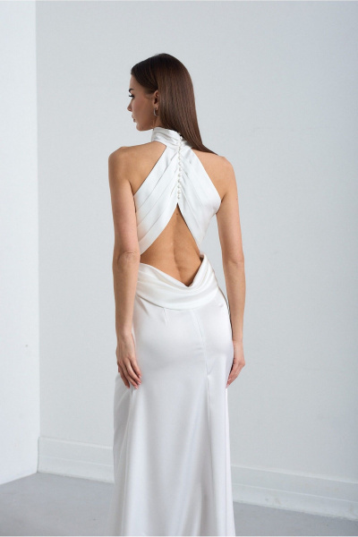 Платье Lady Line 3926 молочный - фото 14