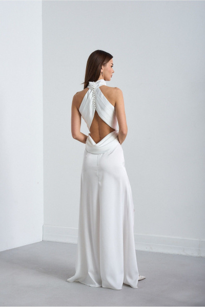 Платье Lady Line 3926 молочный - фото 12