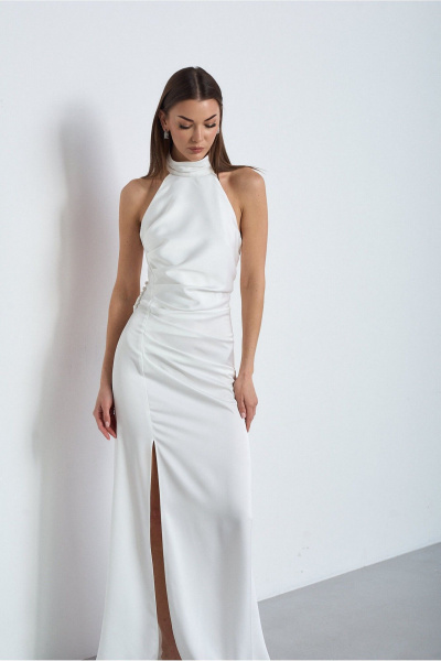 Платье Lady Line 3926 молочный - фото 6