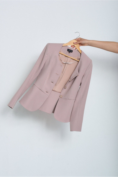 Жакет, юбка Lady Line 5126 темно-розовый - фото 7