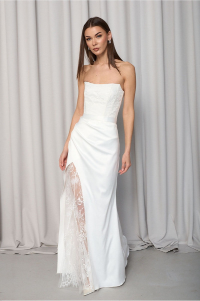 Корсет, юбка Lady Line 4626 молочный - фото 9