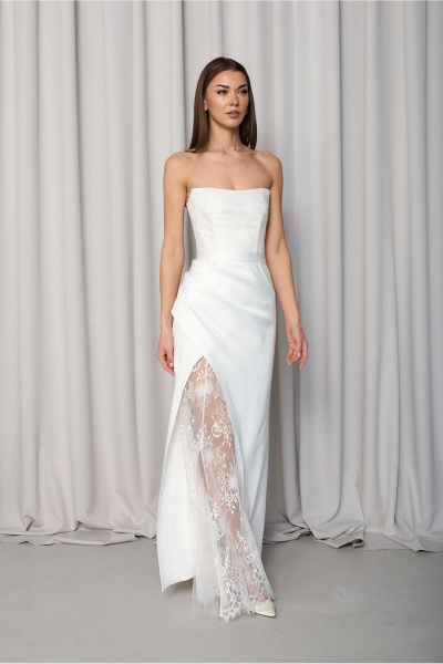 Корсет, юбка Lady Line 4626 молочный - фото 1