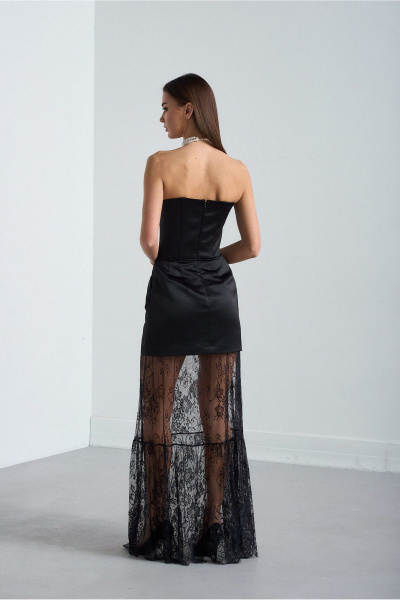 Платье, юбка Lady Line 4426 черный - фото 7