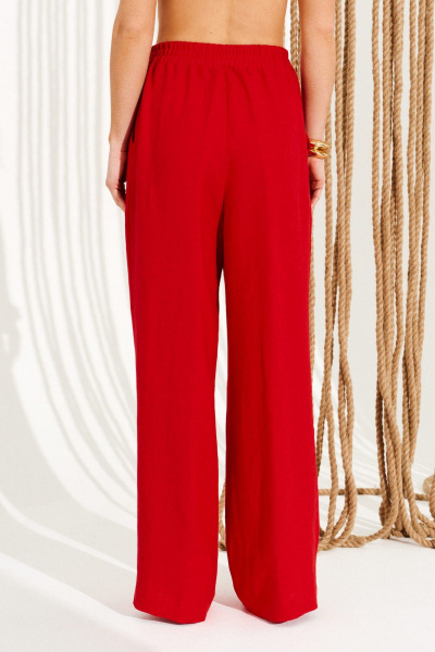 Брюки ELLETTO 2384 красный - фото 6