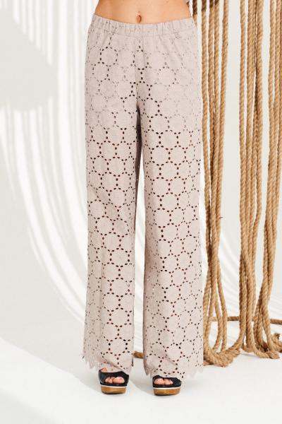 Блуза, брюки ELLETTO 15333 серый - фото 7