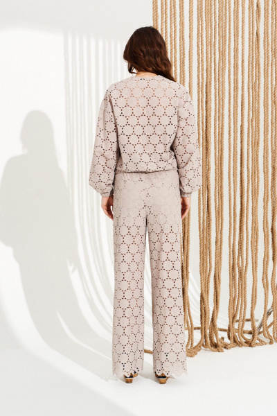 Блуза, брюки ELLETTO 15333 серый - фото 6