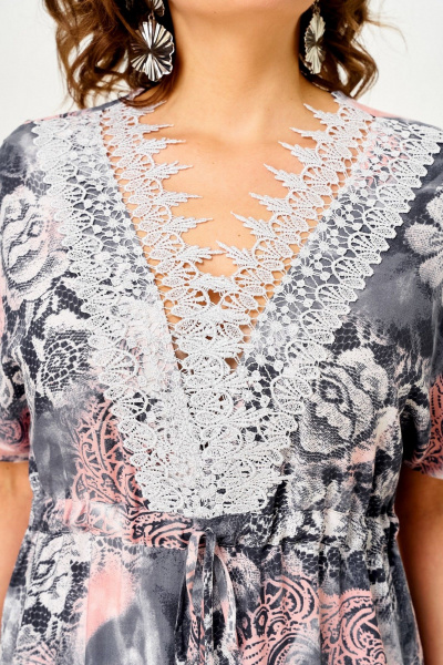 Платье Svetlana-Style 2346 темные_розы - фото 7