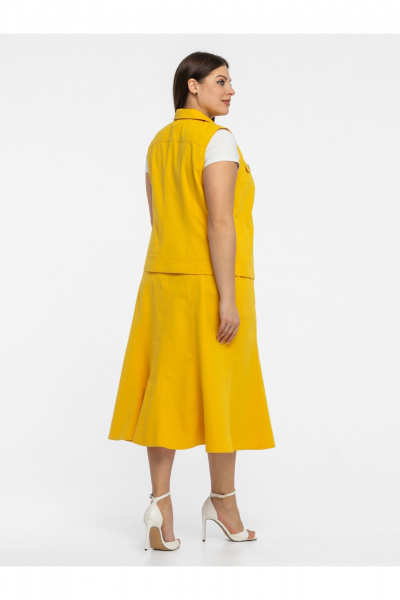 Юбка Avila 1009 желтый - фото 3