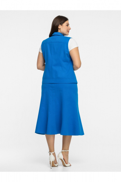 Юбка Avila 1009 лазурный - фото 6