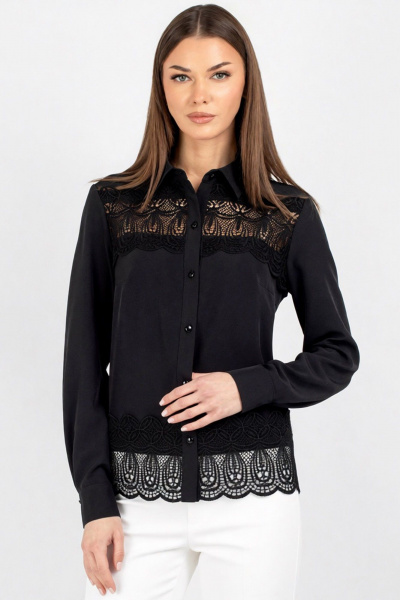 Блуза VIZAVI 747 черный - фото 13