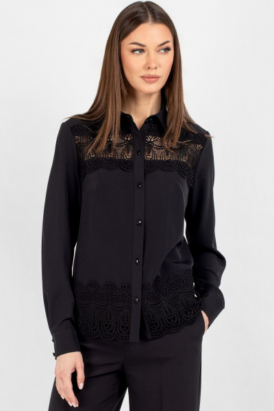 Блуза VIZAVI 747 черный - фото 12