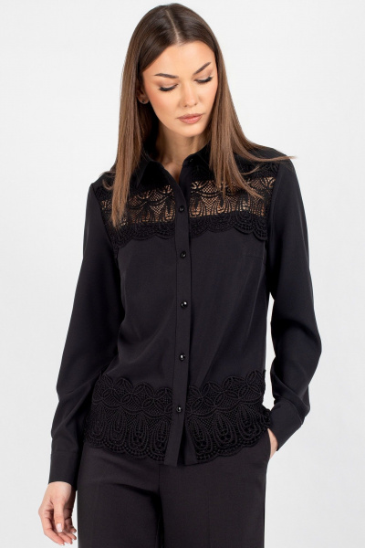 Блуза VIZAVI 747 черный - фото 9