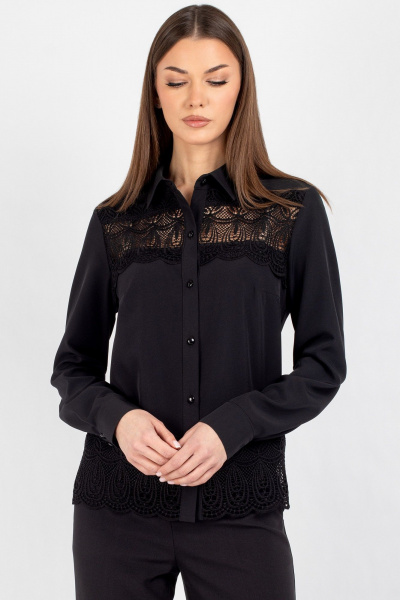 Блуза VIZAVI 747 черный - фото 2