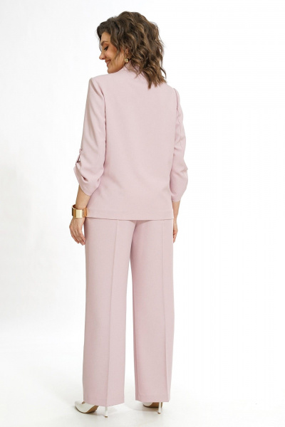 Брюки, жакет Alani Collection 2555 пудра - фото 10