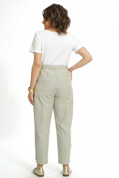 Брюки, жилет Alani Collection 2562 олива - фото 13