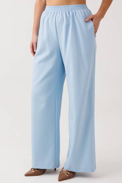 Блуза, брюки, жилет Mubliz 3365 голубой - фото 29