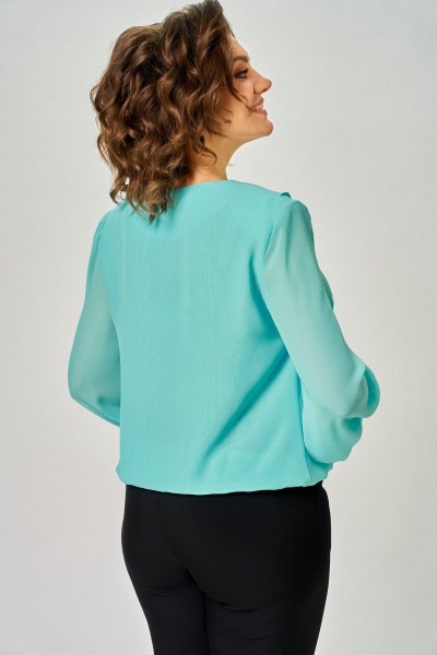 Блуза Svetlana-Style 2170 тиффани - фото 6